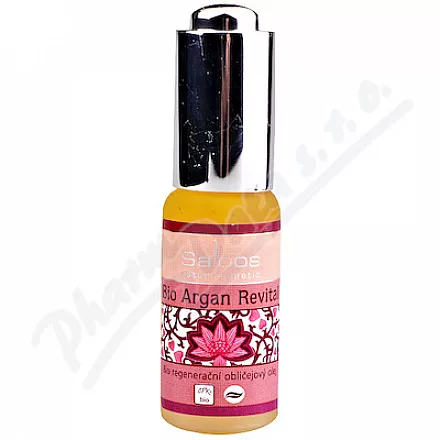Saloos Bio regener.obličej.olej Argan REVITAL 20ml