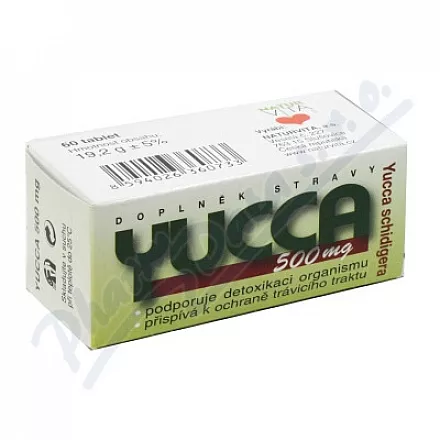 NATURVITA YUCCA 500mg tbl.60