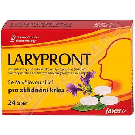 Favea Larypront z olejkiem eterycznym z szałwii tbl.24