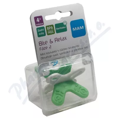 MAM Kousátko Bite & Relax Fáze 2 od 4měsíců