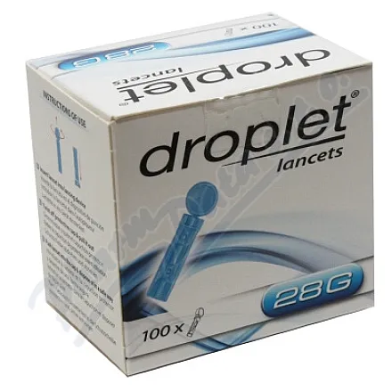 Lancet kroplowy 28G 100szt