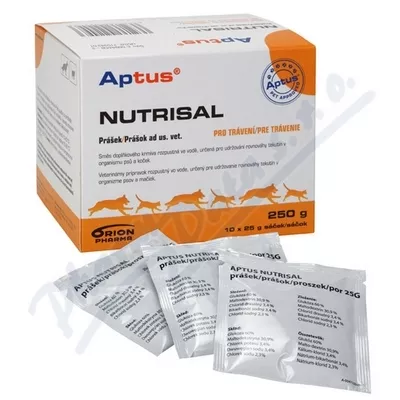 APTUS Nutrisal vet.powder 250g (10x25g sáčky) - Veterinární přípravky a potřeby pro vaše mazlíčky.