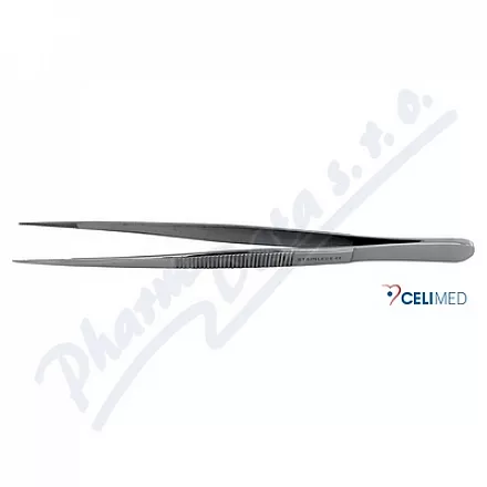 Pinzeta SG-207 anat.špičatá na třísky 14cm CELIMED