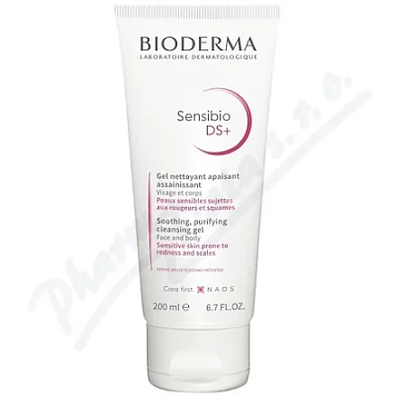 BIODERMA Sensibio DS+ gel moussant 200ml