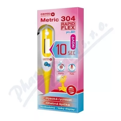 Cyfrowy termometr dziecięcy Cemio Metric 304 Rapid Flex