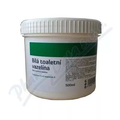 AROMATICA Bílá toaletní vazelína s vit.E 500ml