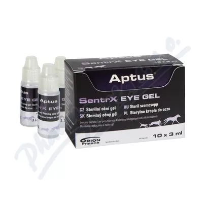 APTUS SentrX Eye gel 10x3ml - Veterinární přípravky a potřeby pro vaše mazlíčky.