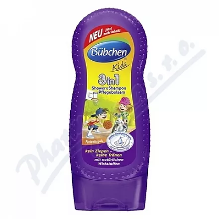 Bübchen sprchový gel+šampon+balzám 3v1 230ml