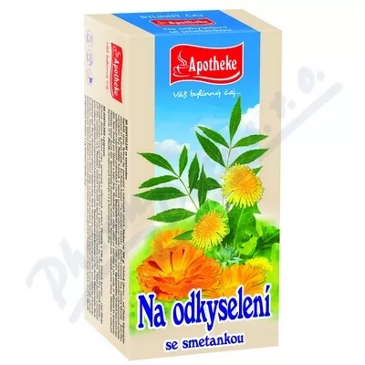 Apotheke Na odkyselení se smetankou čaj 20x1.5g