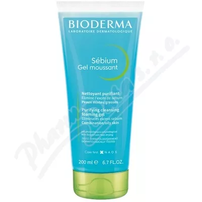 BIODERMA Sébium Gel moussant tuba 200ml