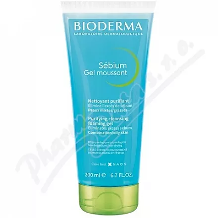 BIODERMA Sébium Gel moussant v tubě 200ml