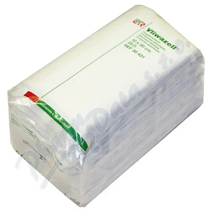 Komprese Vliwazell nester.vys.absorp.10x20cm 25ks