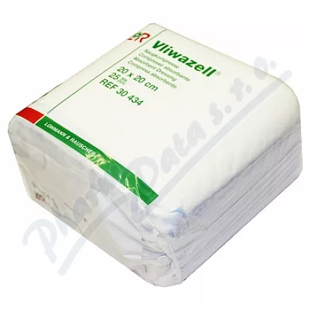 Kompresja Vliwazell nester.vys.absorp. 20x20cm 25szt