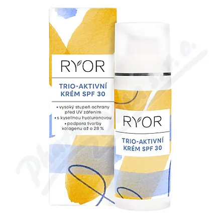 RYOR Trio aktivní krém SPF 30 50ml