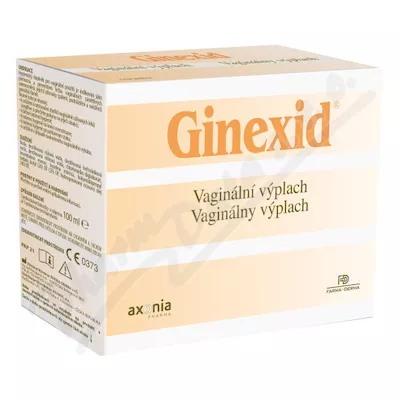 GINEXID vaginální výplach 3x100ml - intimní hygiena, ubrousky,intimní vlhčené ubrousky,ubrousky na intimní hygienu,