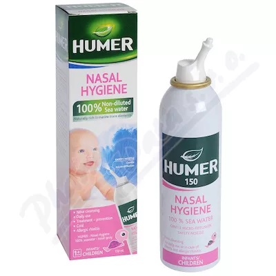 Humer Hygiena nosu 100% mořská voda pro děti 150ml