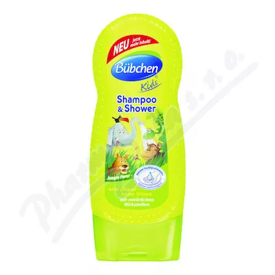 Bübchen Kids šampon a sprchový gel Džungle 230ml