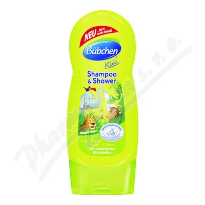 Bübchen Kids šampon a sprchový gel džungle 230ml