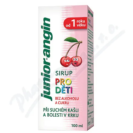 Junior-angin sirup pro děti 1r+ 100ml