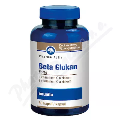 Beta Glucan Forte witamina C i cynk cps.60