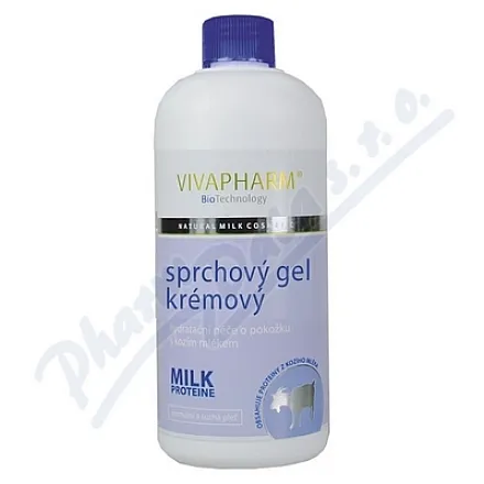 VIVAPHARM kozí sprchový gel krémový 400ml