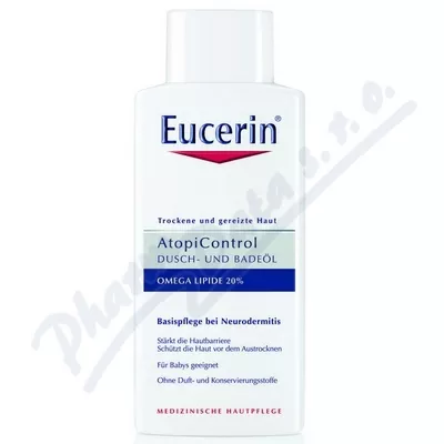 Eucerin AtopiControl olejek pod prysznic na suche zaczerwienienia 400ml