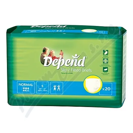 Depend Slip Super inkont.kalhotky vel.S 15ks