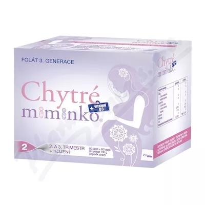 Chytré miminko DHA+Magnesium tbl.60 +cps.60