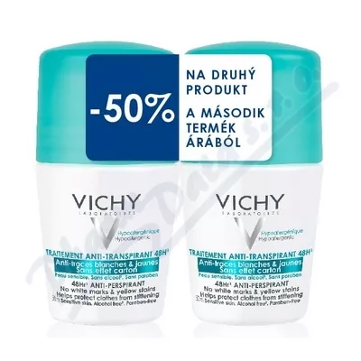 VICHY DEO roll-on DUO Anti traces 14 VCZ90847