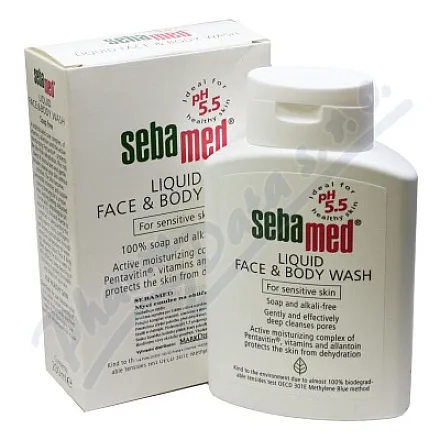 SEBAMED Emulsja myjąca do twarzy i ciała 200 ml