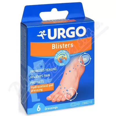 URGO Blisters Na puchýře hydrokoloidní náplast 6ks