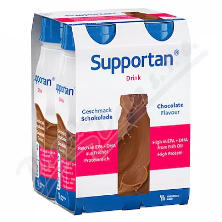 Supportan drink chocolate por.sol.4x200ml
