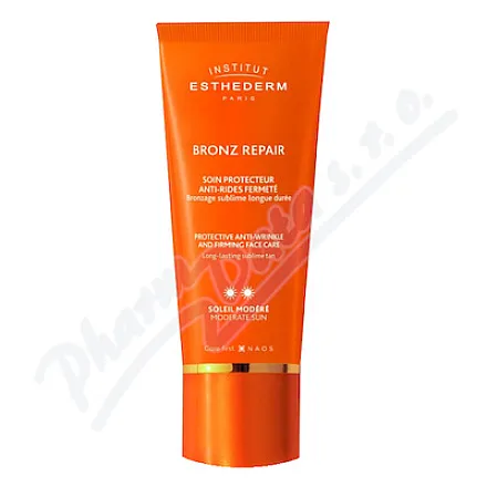 Institut Esthederm Bronz Repair barwiony krem przeciwzmarszczkowy do normalnego i silnego nasłonecznienia 50 ml