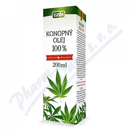 Konopný olej 100% 200ml