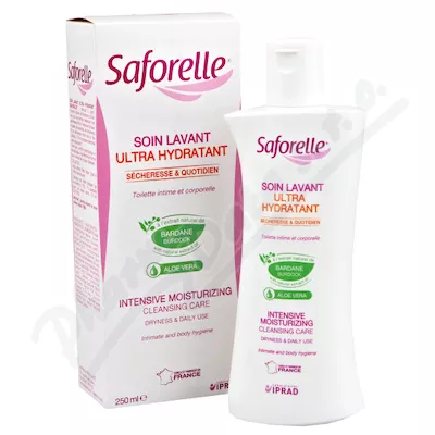 SAFORELLE ULTRA-hydrat. gel pro intimní hyg.250ml - intimní hygiena, ubrousky,intimní vlhčené ubrousky,ubrousky na intimní hygienu,