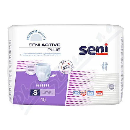 Seni Active Plus Small ink.pieluchomajtki 10szt