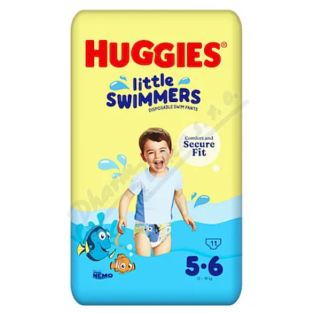 HUGGIES Little Swimmers 5–6, 12–18 kg, 11 szt.