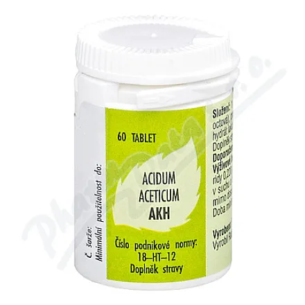 Acidum aceticum AKH tbl.60