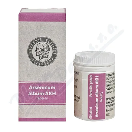 Arsenicum album AKH 555C tbl.nob.60 I