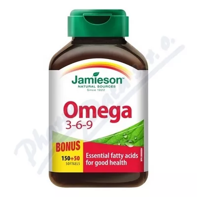 JAMIESON Omega 3-6-9 1200mg tob.150+50