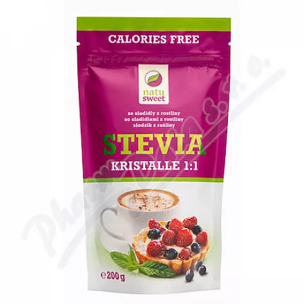 Natusweet Stevia Kristalle 1:1 200g