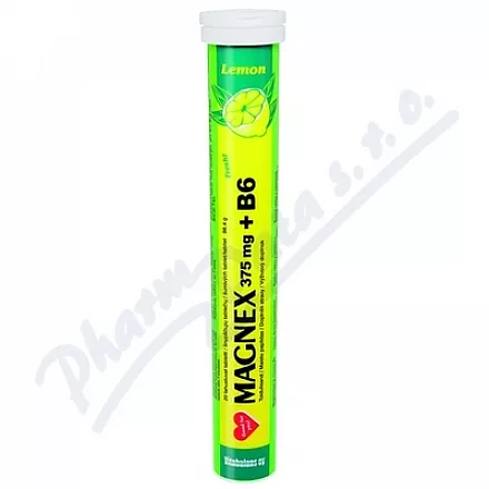 Magnex 375mg+B6 šumivé tbl.20 Vitabalans