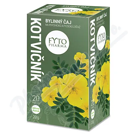 Kotvičník čaj porcovaný 20x1g Fytopharma