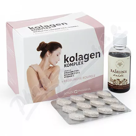 Rosen Kolagen KOMPLEX tbl.180+rašelinové koupele