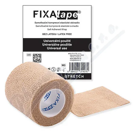 FIXAtape STRETCH self-fix.obinad.5x450cm mix kolorów