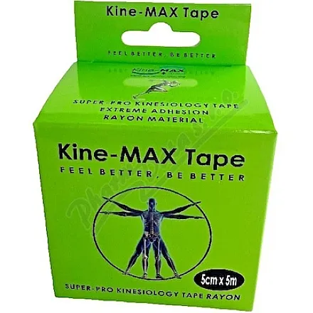 Kine-MAX SuperPro Ray kinesiology tape zele.5cmx5m