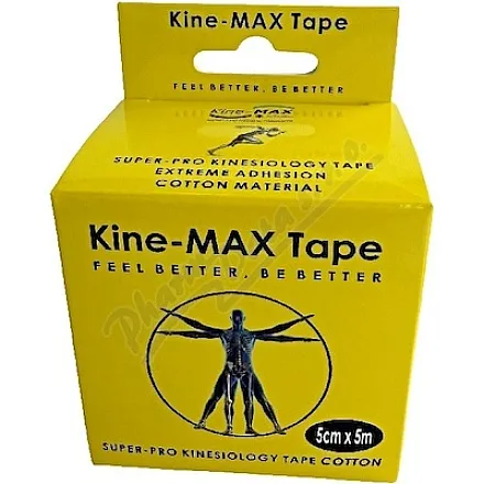 Kine-MAX SuperPro Cot kinesiology tape modrý5cmx5m