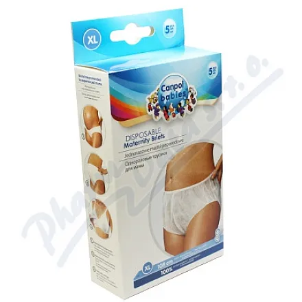 Canpol babies Jednorazowe majtki dla mam, 5 szt., rozmiar L/XL
