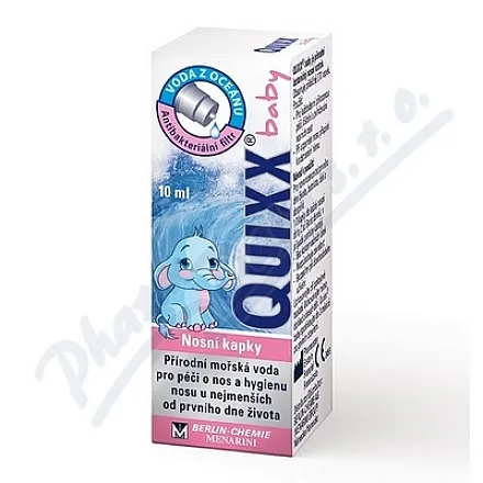 Pharmaster Quixx Baby krople do nosa 10 ml