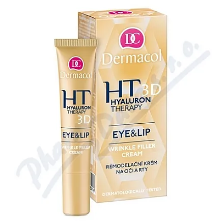 Dermacol Hyaluron Therapy 3D Eye Cream + Lips 15ml